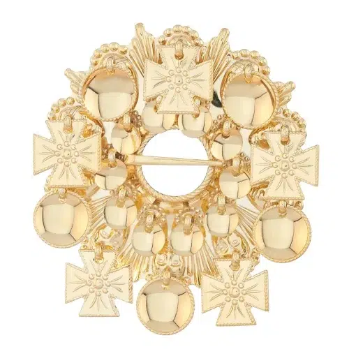 Glibbsølje nr. 28 forgylt