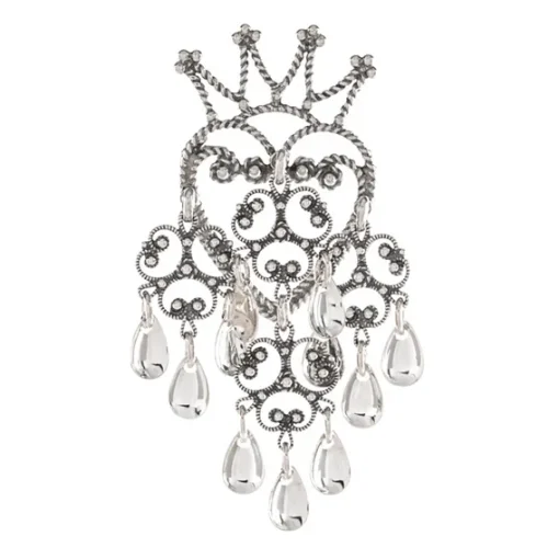 Hjertesølje nr. 47 oksydert