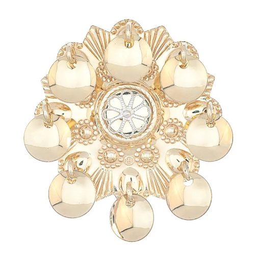 Hårpynt nr. 65 forgylt