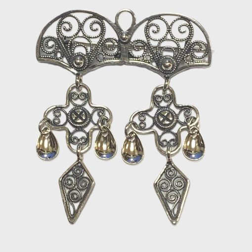 Halsnål Bergen nr. 3 oksydert