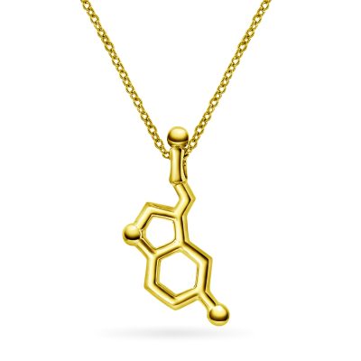Smykke i sølv serotonin glede