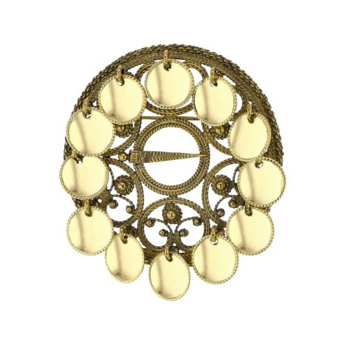 Rosesølje i gammelforgylt sølv med forgylte skåler til Beltestakk og Telemark, Hasla 5035AG