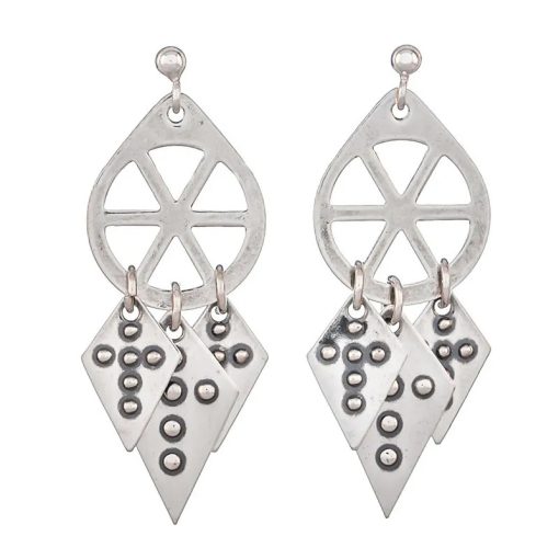 Ørepynt Trøndelag nr. 26, kort, oksidert