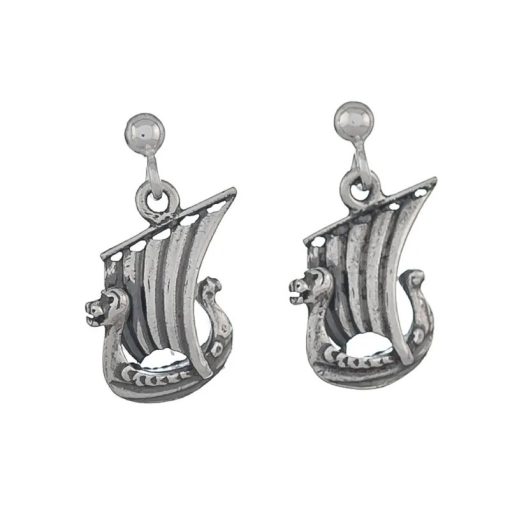 Ørepynt vikingskip nr. 44, oksidert