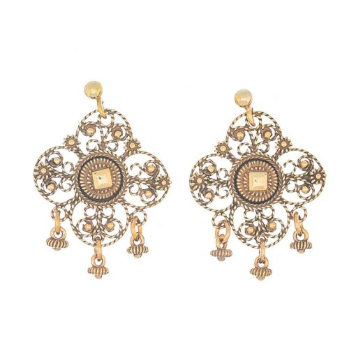 Ørepynt nr. 37 filigran Telemark