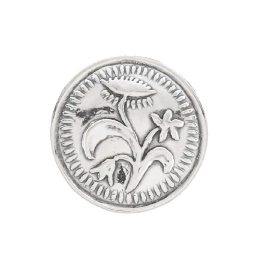 Nordlandsknapp nr. 3 stor oksydert