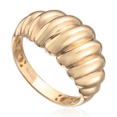 Ring i gull, "Old Money" - 10,8 mm