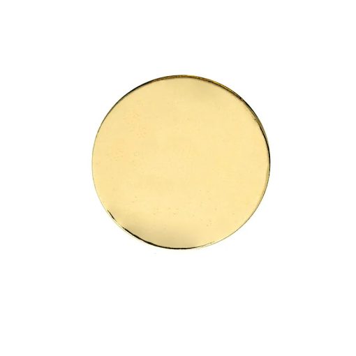 Knapp Bd1381, flat stansa,messing, 19mm