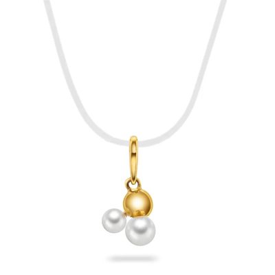 Anheng i gull med fvp 3/4 mm