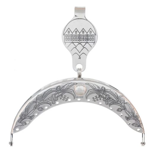 Veskelås nr. 36 sølv oksydert