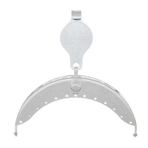 Veskelås nr. 36 sølv lys