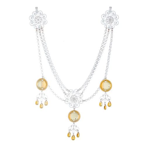 Trøyelekkje nr. 5 lys forgylt