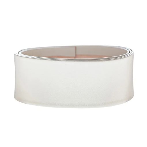 Skinnlist, hvit, 4 cm