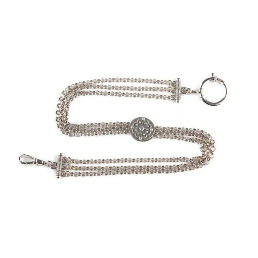 Klokkelenke nr. 21 tredobbel oksydert