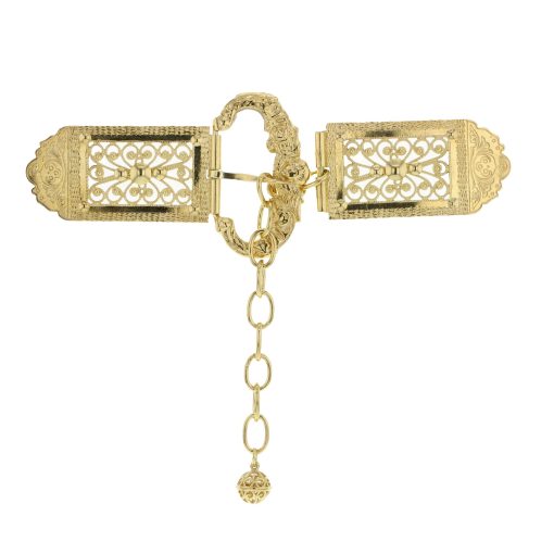 Beltespenner nr. 88 forgylt