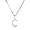 Pan Jewelry - Letters smykke i 925 sølv C