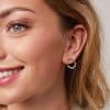 Pan Jewelry - Starlight øredobber i 925 forgylt sølv - Bilde 2