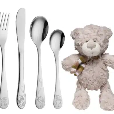 Bamse stålbestikk 4 deler