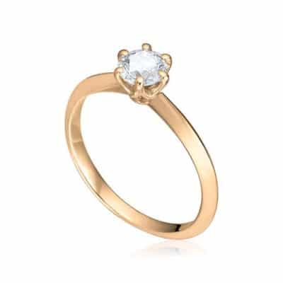 Ring Alexandra med LAB grown diamant 0.7 ct.