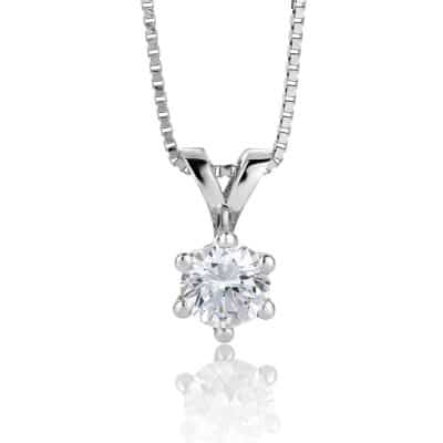 Anheng Margrete med LAB grown diamant 1 ct.