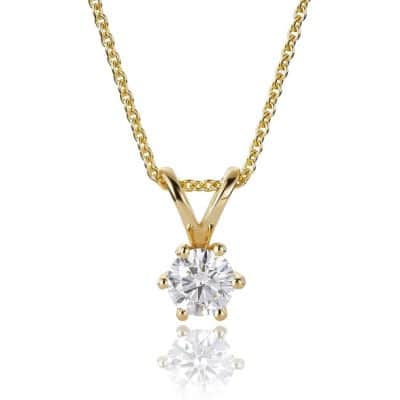 Anheng Alexandra med LAB grown diamant 0.5 ct.