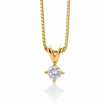 Anheng Maud med LAB grown diamant 1 ct.