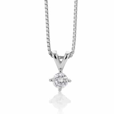 Anheng Maud 4 klo med LAB grown diamant 1 ct.