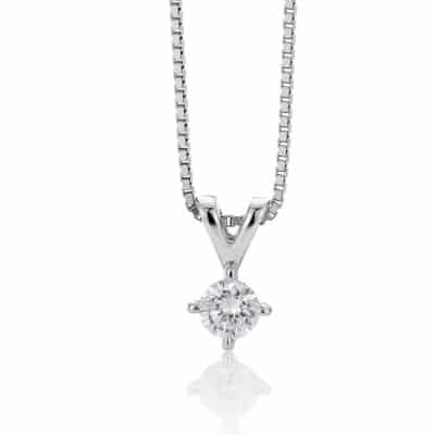 Anheng Maud 4 klo med LAB grown diamant 0.5 ct.