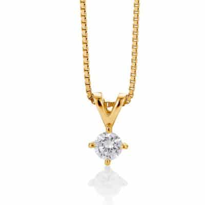 Anheng Maud med LAB grown diamant 0.7 ct.