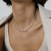 Mockberg Shiny Tennis Necklace - Bilde 3