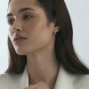 Mockberg Pavé Everyday Small Gold Hoops - Bilde 5