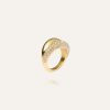 Mockberg Pavé daring ring