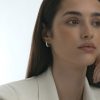 Mockberg Pavé Everyday Medium Silver Hoops - Bilde 5