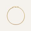 Mockberg Snake Chain Bracelet Gold