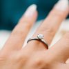 Contessa ring i gull LAB diamant 0,5 ct. - Bilde 3