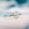 Empress ring i gull LAB diamant 1,25 ct. - Bilde 4