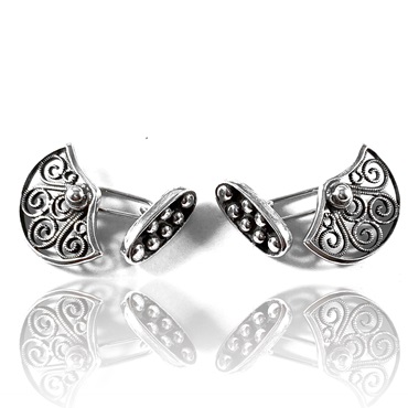 Armknapper  nr. 11, Bergen oksydert