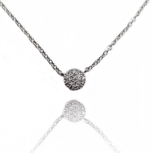 Anheng i hvitt gull m/dia